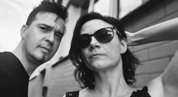 Martina B. & Zdik K. B/W portrait